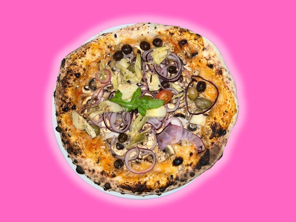 Pizza Vegan Quattro Stagioni